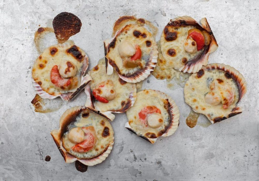 Ostiones parmesanos