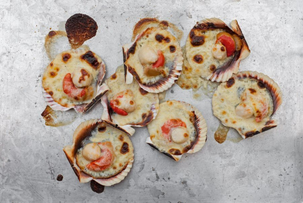 Ostiones parmesanos
