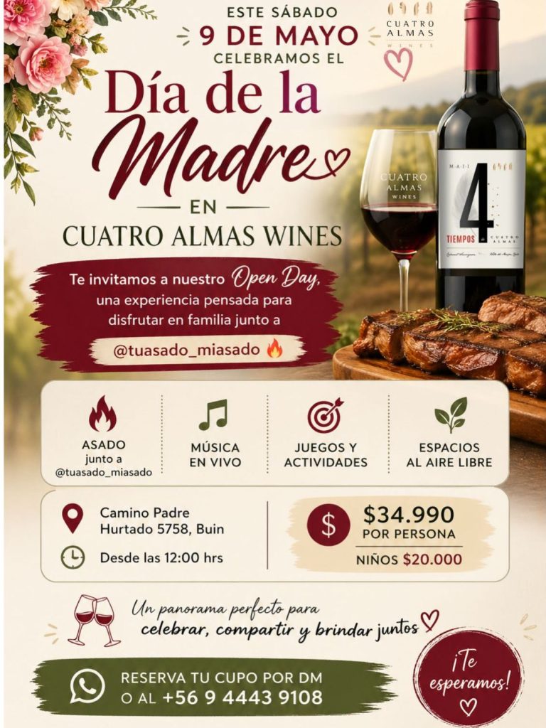 Open Day Día de la Madre-Cuatro Almas Wines