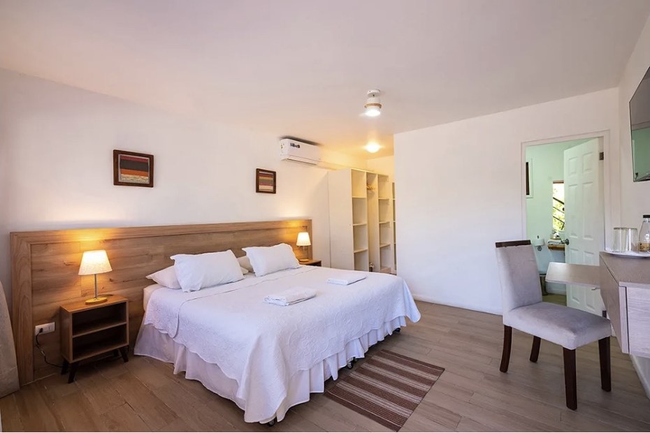 Habitación matrimonial de Casa Parral Hostal